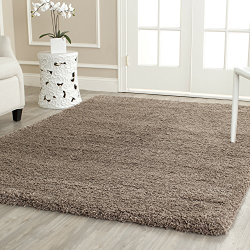 Safavieh California Shag Collection 5'3" x 7'6" Area Rug, Taupe