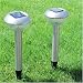 Super Bright Long Life Wireless Stainless Steel Garden Solar Light- E97 (2PCS)