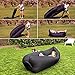Moran Inflatable Lounger Air Mattresses Quick Open Hangout as Lounge Chair Bean Bag Air Hammock Sofa Couch Air Bag Outdoor Camping Hiking Bed Portable Lazy Sofa (Black)
