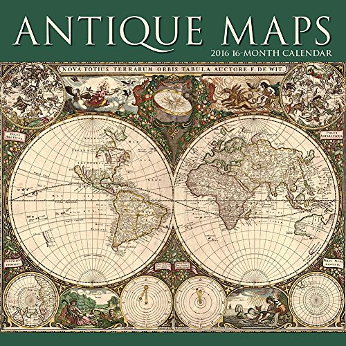 Antique Maps Wall Calendar by Calendar Ink