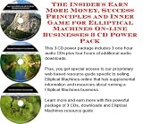 cover of The Rich Man's Generate Extra Cash, Marketing and Inner Game for Elliptical Machines Businesses 3 CD Combo Pack