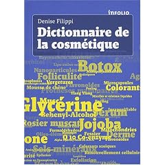 Dictionnaire de la cosm�tique