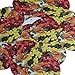 Sequin Flower Meadow Garden Red Yellow Orange Round 1.5 inches Couture Loose Paillette Sequins