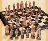 The Celtic Handpainted Chess Set