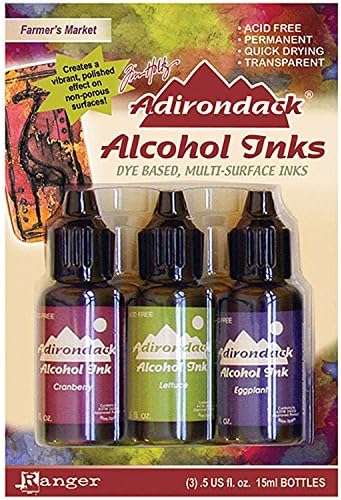 Adirondack Alcohol Ink 3-Pack (.5 Oz Each) - Farme