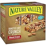 Nature Valley Gluten Free Almond Crunch Roasted Nut Crunch Bars,  6 - 1.24 oz (Pack of 6)