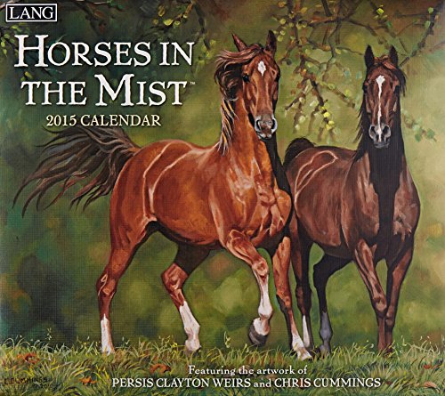 (13x14) Horses In The Mist - 2015 Calendar
