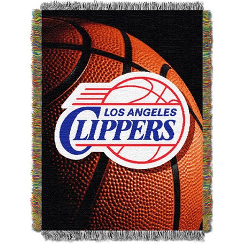 Northwest Los Angeles Clippers 48X60 Acrylic Tapestry Throw 48 X 60