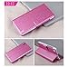 Lenovo S850 Case, Silk Flip Leather Folio Case for Lenovo S850 S850T Wallet Pouch Skin Cover Phone Shell With Stand Function And Card Slot (Rose)