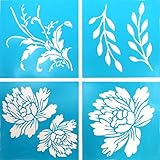Plaid Martha Stewart Vintage Decor Blossom Stencil