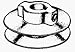 Chicago Die Casting #175A5 1/2x1-3/4 Pulley Image
