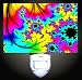 Vivid Fractal Decorative Night Light