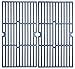 Music City Metals 60052 Matte Cast Iron Cooking Grid Replacement for Gas Grill Model Charbroil 463724512, Set of 2