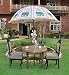 Lalhaveli Traditional Handmade Elephant Work Design Cotton Garden Umbrella 52 X 72 Inches RS.10560.00