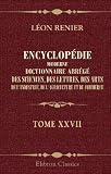 Review Adamant Media Corporation  / Encyclopédie moderne. Dictionnaire abrégé des sciences, des lettres, des arts, de l'industrie, de l'agriculture et du commerce: Tome 27. U. - Zygène