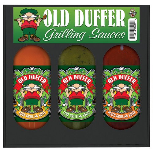 Old Duffer Golf Grilling Gift Set by Hot Sauce Harrys