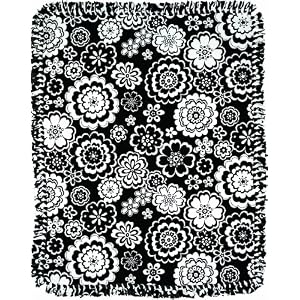Daisy-Kingdom-No-Sew-Microfleece-Throw-Kit-Pop-Floral