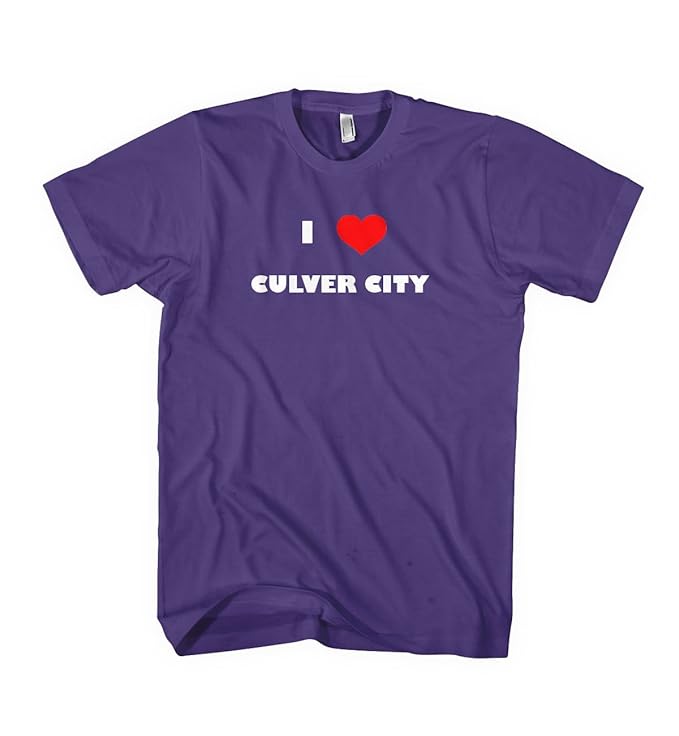 Amazon.com: I Love Culver City Ca City Country Unisex Adult T ...