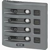 Blue Sea 4374 Weatherdeck Panel 12Vdc - Electrical Components - Blue Sea System
