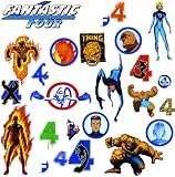 RoomMates RMK1031SCS Fantastic Four Peel & Stick Wall Decals