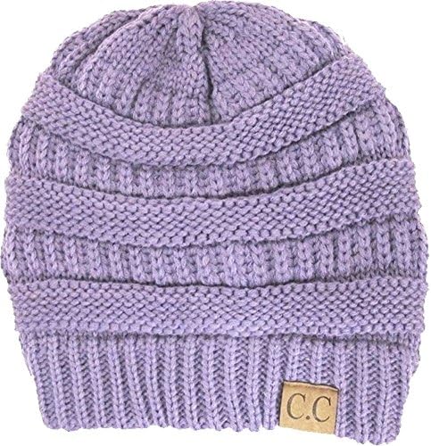 Thick Slouchy Knit Oversized Beanie Cap Hat