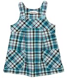 Please Mum Plaid Girls Jumper Dress