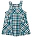 Please Mum Plaid Girls Jumper Dress
