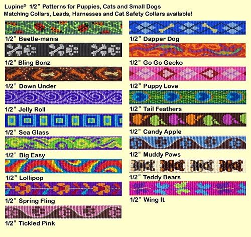 Lupine 3/4" Wild West 20-30 Step In Dog Harness