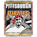 Pittsburgh Pirates 48x60 Jacquard Acrylic Throw