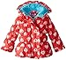 Pink Platinum Baby Girls' Allover Heart Puffer Jacket