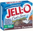 Jell-O Cook & Serve Pudding & Pie Filling, Sugar-Free, Fat Free, Chocolate, 1.3-Ounce Boxes (Pack of 24)