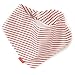 Lana naturalwear Unisex - Baby Babybekleidung/ Halst�cher & Schals, gestreift 900 3841 5006, Gr. one size, Rot (1028 R. Max - tomate)