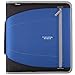 Five Star 2 Inch Zipper Binder, 3 Ring Binder, Removable File Folders, Durable, Blue (73285)