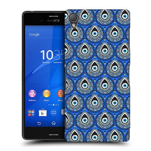 Head Case Designs Rhythm Evil Eye Protective Snap-on Hard Back Case Cover for Sony Xperia Z3