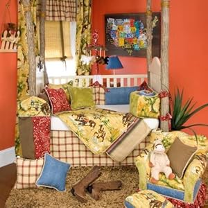 Cassidy & Banjo 4 Piece Crib Bedding Set By Glenna Jean