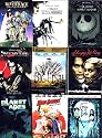 Tim Burton's Best (9-Pack): The Nightmare Before Christmas (2-DVD + Digital Copy, 1993) / Sweeney Todd - The Demon Barber of Fleet Street (2007) / Big Fish (2004) / Beetlejuice (1988) / Sleepy Hollow (1999) / Edward Scissorhands (1990) / Mars Attacks! (1996) / Planet of the Apes (2-DVD, 2001) / Tim Burton's Corpse Bride (2005) (Total 15 hrs 25 min)