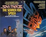 Set of 2 Star Trek Movie Novels: Star Trek III: The Search for Spock and Star Trek IV: The Voyage Home