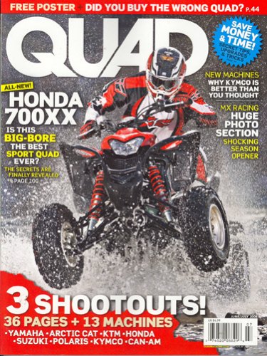Quad, Off Road, June/July 2008 Issue