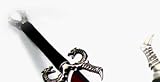 Poker Dragon Spike Guardian Sword with plaque