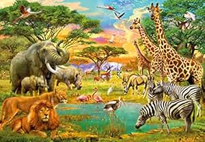 Papier Peint Photo Mural ANIMAUX AFRICAINS (154) 366x254cm 8