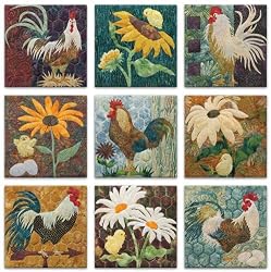 McKenna Ryan Pine Needles All Cooped Up Rooster Quilting Patterns