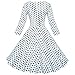 Maggie Tang 50s 60s Vintage Swing Picnic Party Casual Cocktail Dress