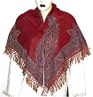 Square Scarf Wool Winter Accessory 40 x 43 inches (sjmwr077)