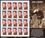 James Cagney Legends of Hollywood Collectible Stamp Sheet