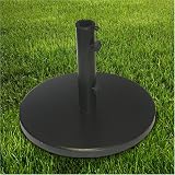 Granit Sonnenschirmständer Ø45cm in Schwarz