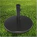 Granit Sonnenschirmständer Ø45cm in Schwarz
