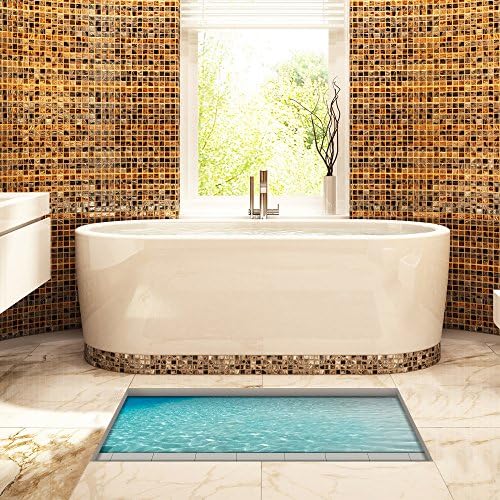 3D Anti-Slip Stickers Creative 3D Non-Slip Stickers Bathroom Floor Stickers Fashion Home Decor