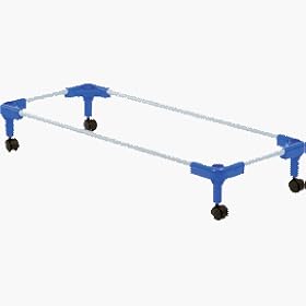 Click here to buy 52 X 22 X 6 STD COT CARRIER W LAVENDER CORNERS by CutieBeauty.