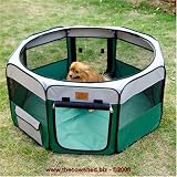 Portable Fabric Puppy and Pet Play Pen - Medium