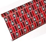 NCAA Georgia Bulldogs Spirit Block Wrapping Paper